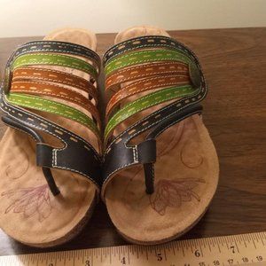 Spring Step Platform Sandals
